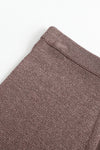 SWAYING/KNIT seamless straight pants SW24SS3B52 dirty pink PS83